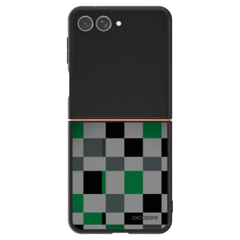 Obal pro Samsung Galaxy Z Flip7 5G - Block Grid