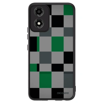 Obal pro Motorola Moto E14 - Block Grid