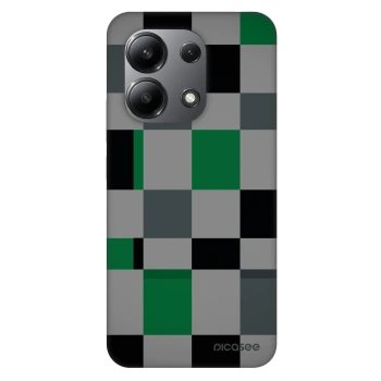 Picasee Fashion Case pro Xiaomi Redmi Note 13 4G - Block Grid