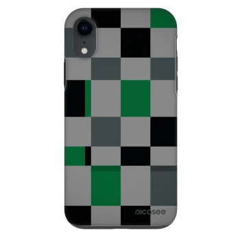 Obal pro Apple iPhone XR - Block Grid