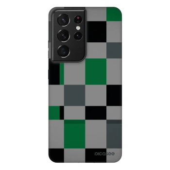 Obal pro Samsung Galaxy S21 Ultra 5G G998B - Block Grid