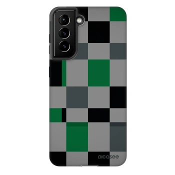 Obal pro Samsung Galaxy S21 FE 5G - Block Grid