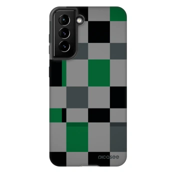 Obal pro Samsung Galaxy S21 5G G991B - Block Grid