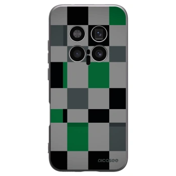 Picasee silikonový černý obal pro Honor Magic8 Pro 5G - Block Grid