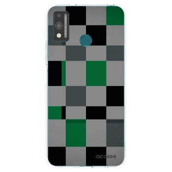 Obal pro Honor 9X Lite - Block Grid