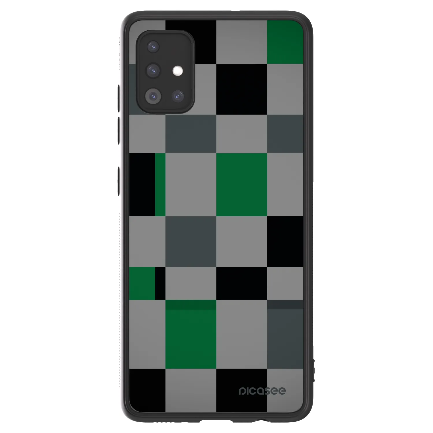 Picasee ULTIMATE CASE pro Samsung Galaxy A51 A515F - Block Grid