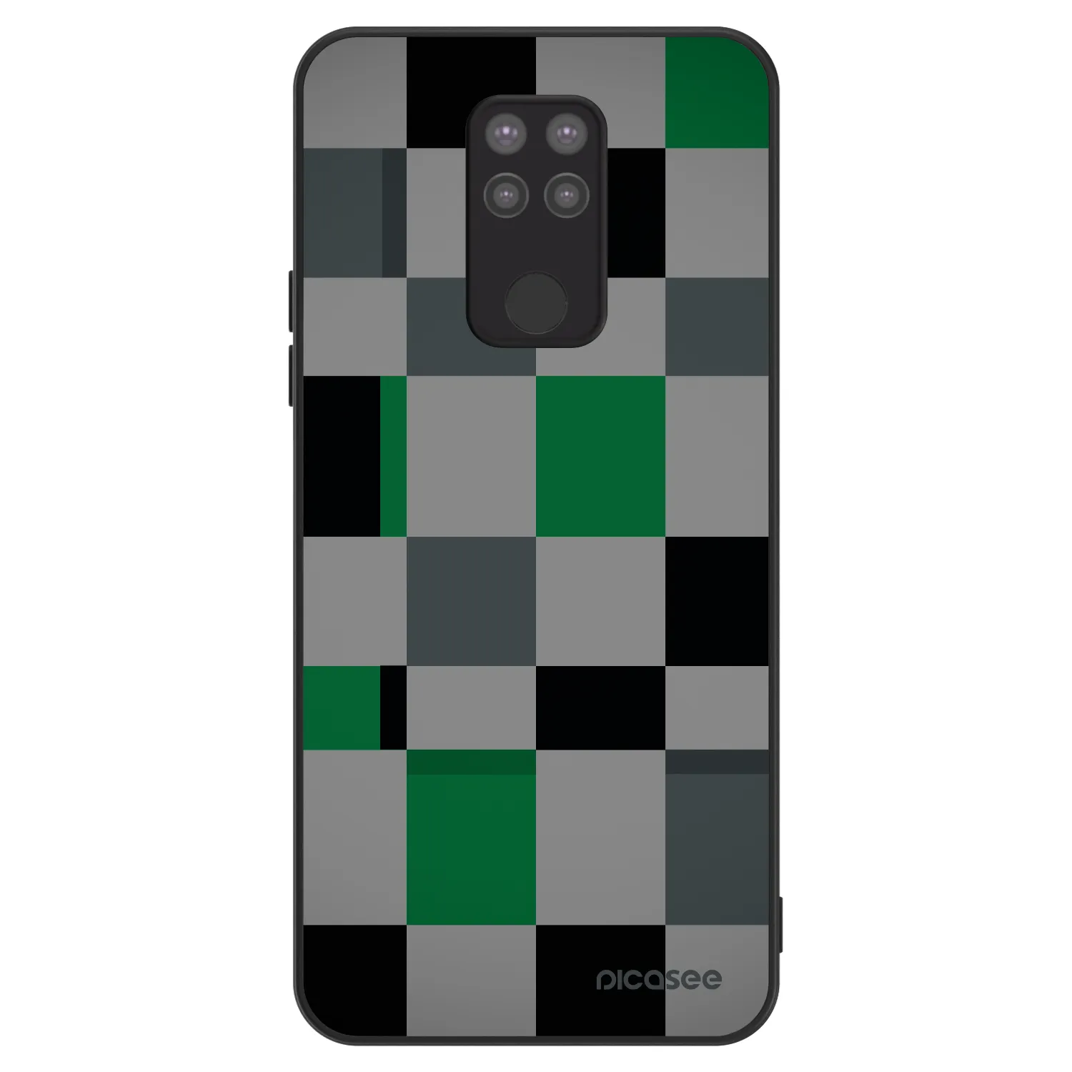 Picasee ULTIMATE CASE pro Xiaomi Redmi Note 9 - Block Grid