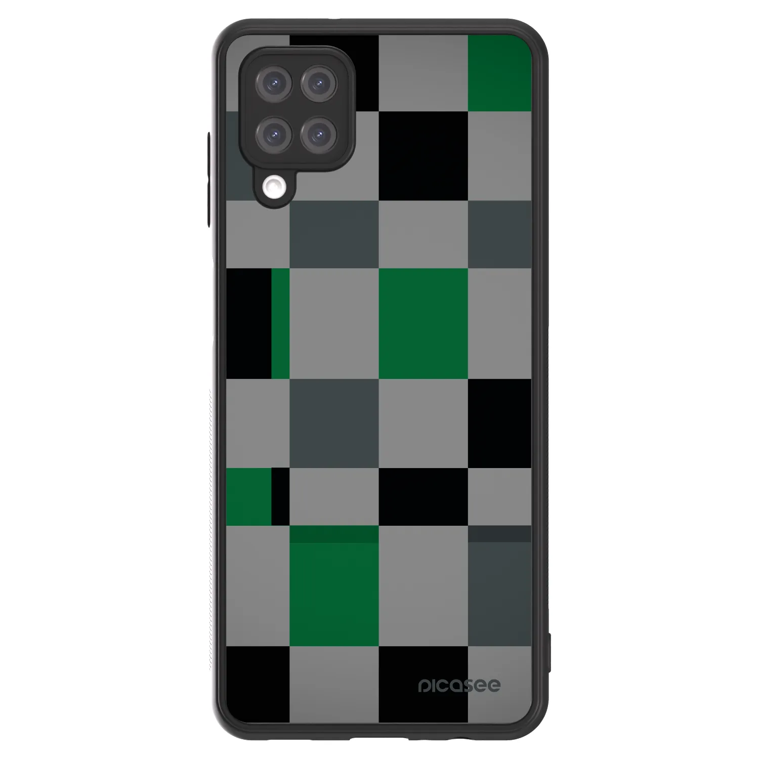 Picasee ULTIMATE CASE pro Samsung Galaxy A12 A125F - Block Grid