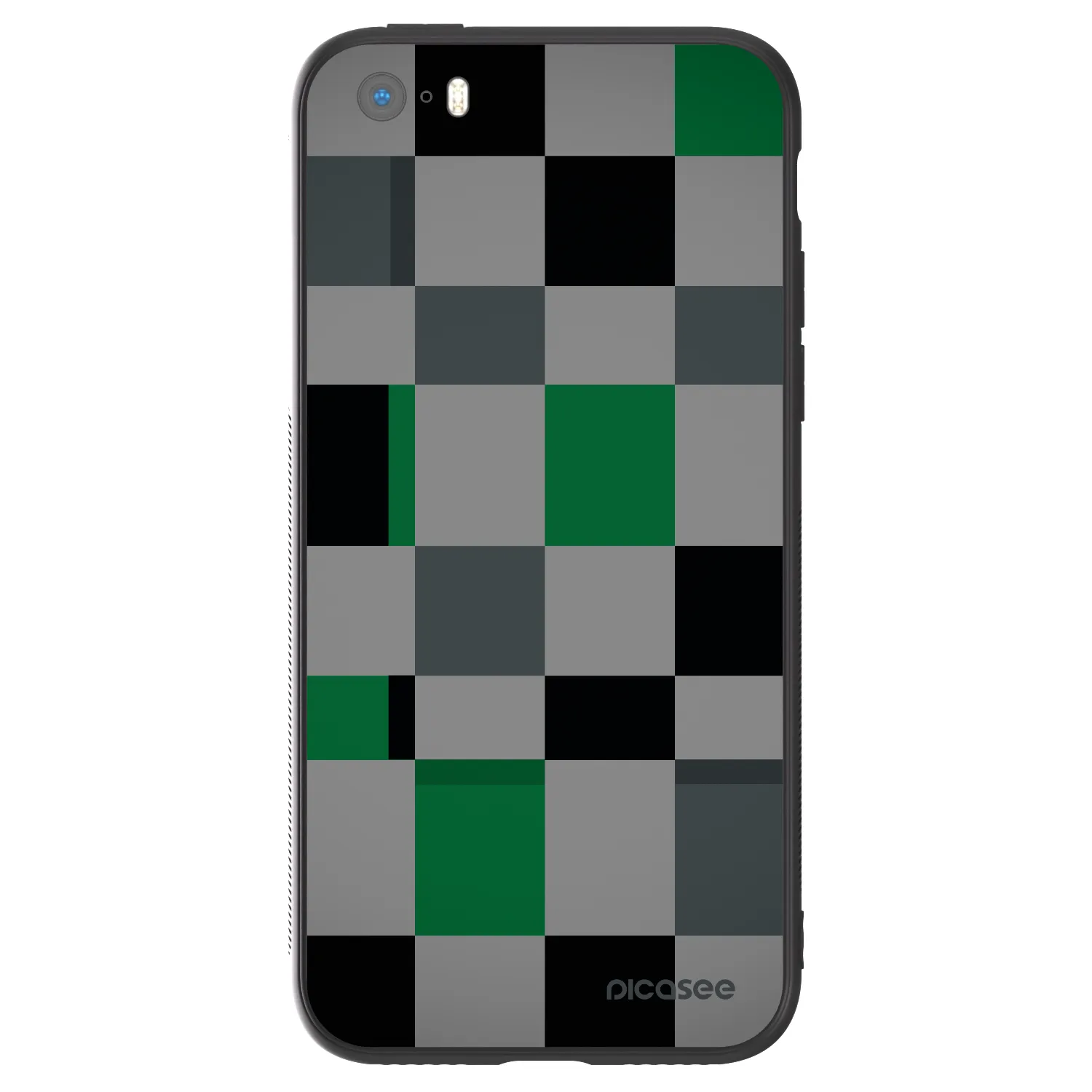 Picasee ULTIMATE CASE pro Apple iPhone 5/5S/SE - Block Grid