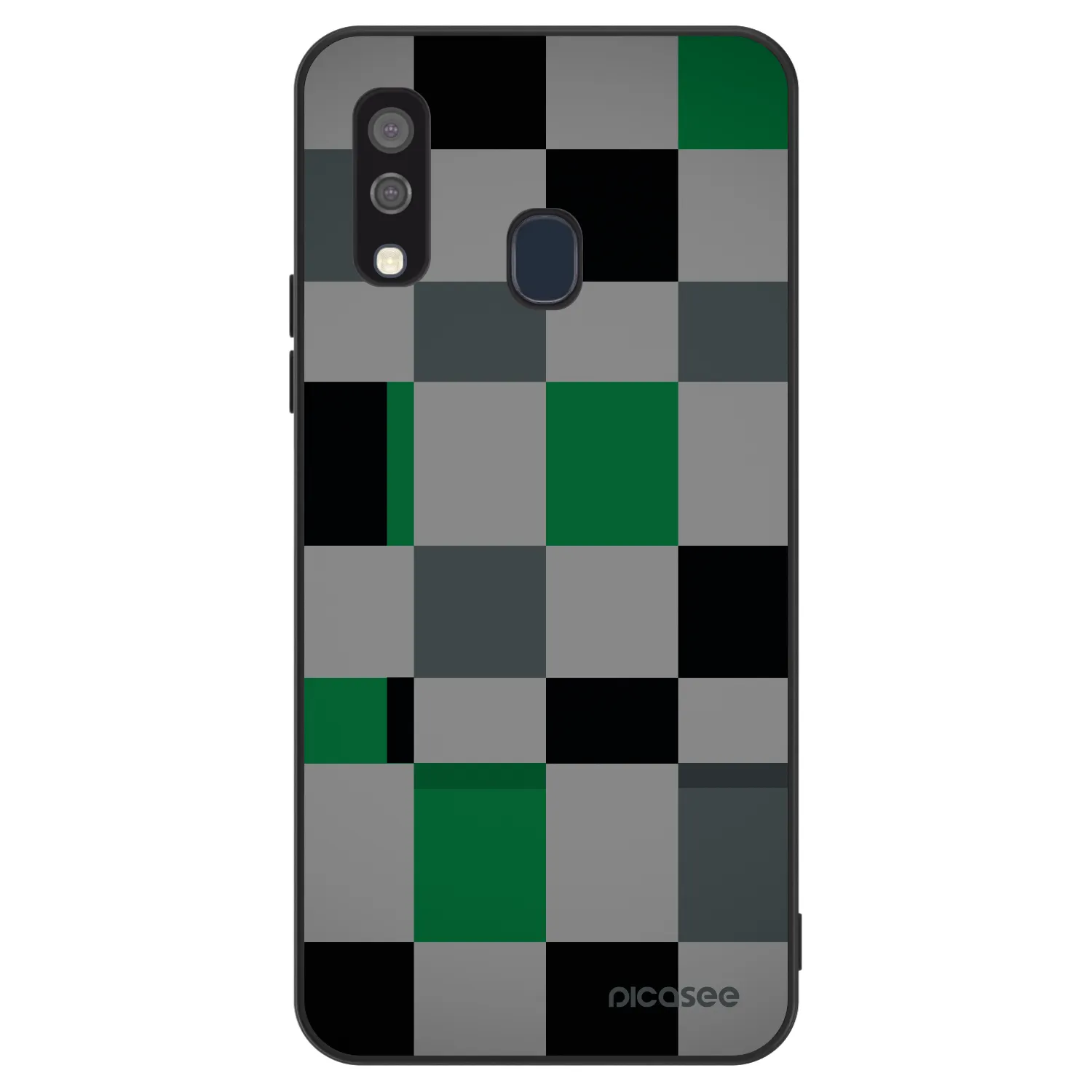 Picasee ULTIMATE CASE pro Samsung Galaxy A40 A405F - Block Grid