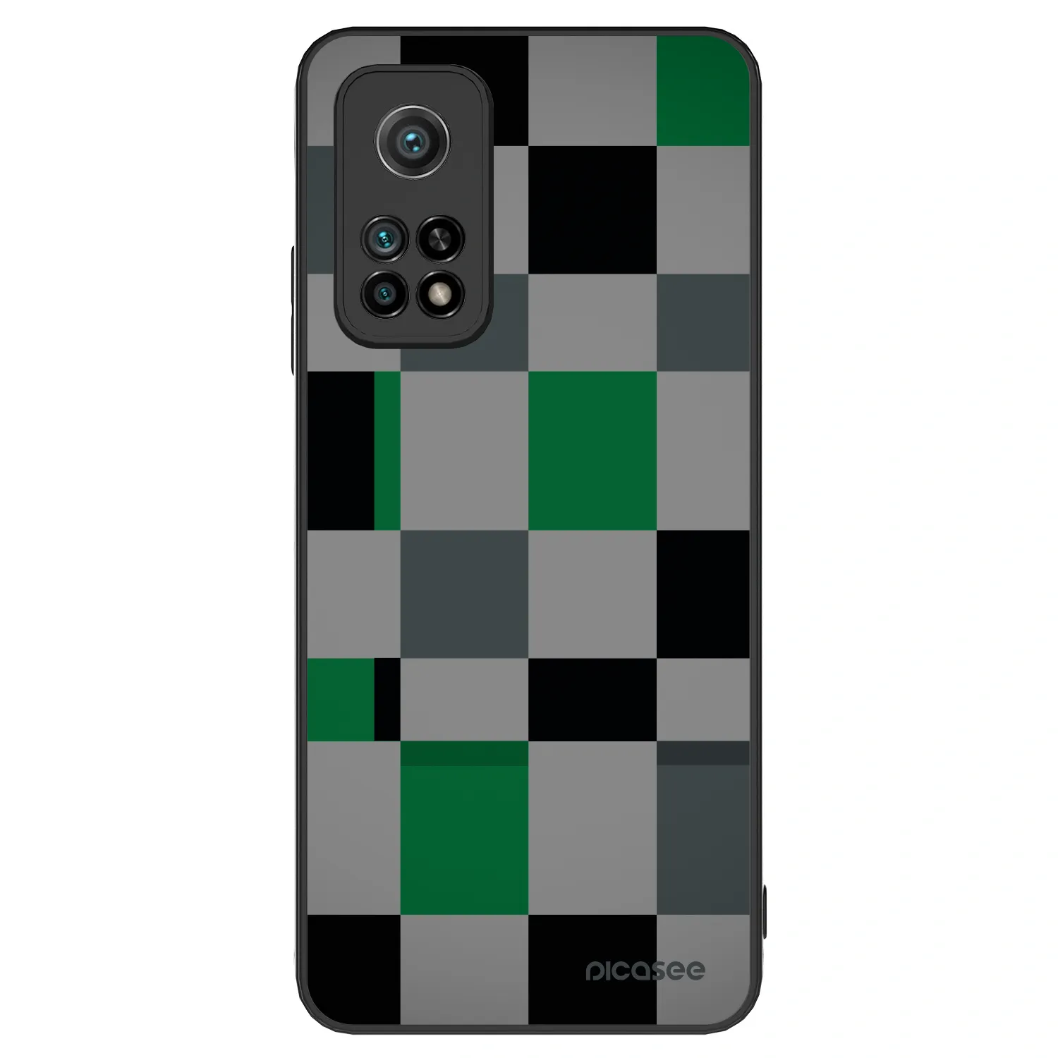 Picasee ULTIMATE CASE pro Xiaomi Mi 10T - Block Grid
