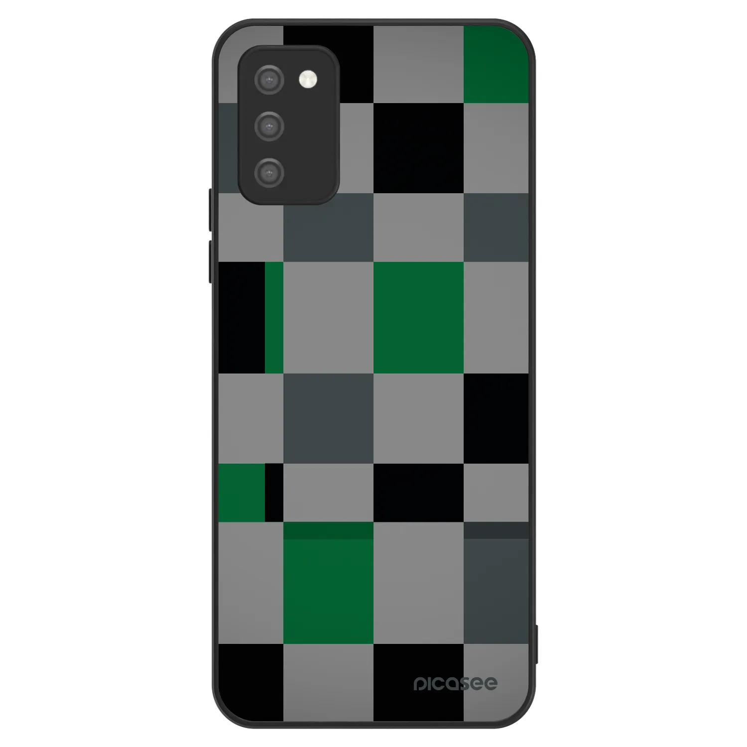 Picasee ULTIMATE CASE pro Samsung Galaxy A02s A025G - Block Grid