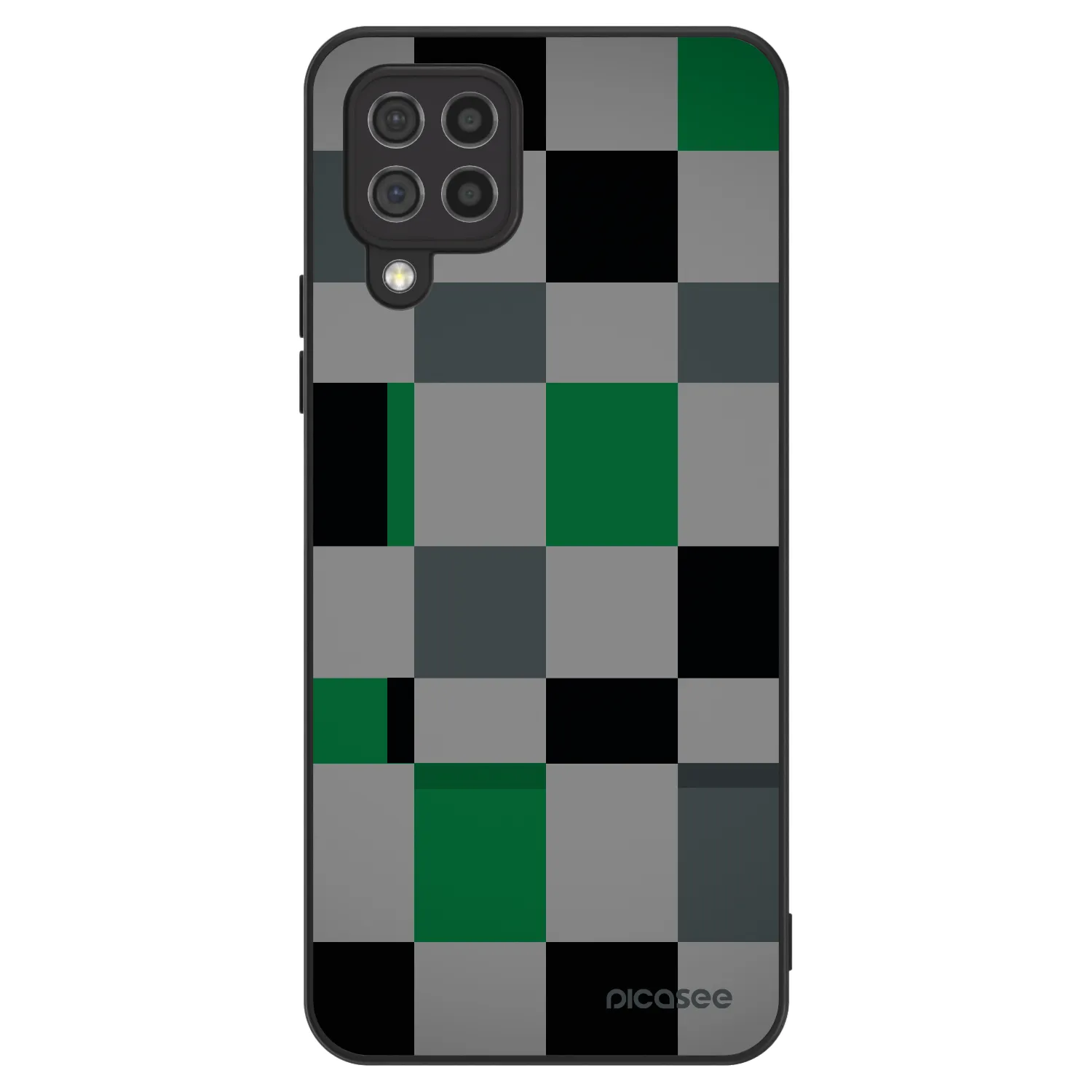 Picasee ULTIMATE CASE pro Samsung Galaxy A22 A225F 4G - Block Grid