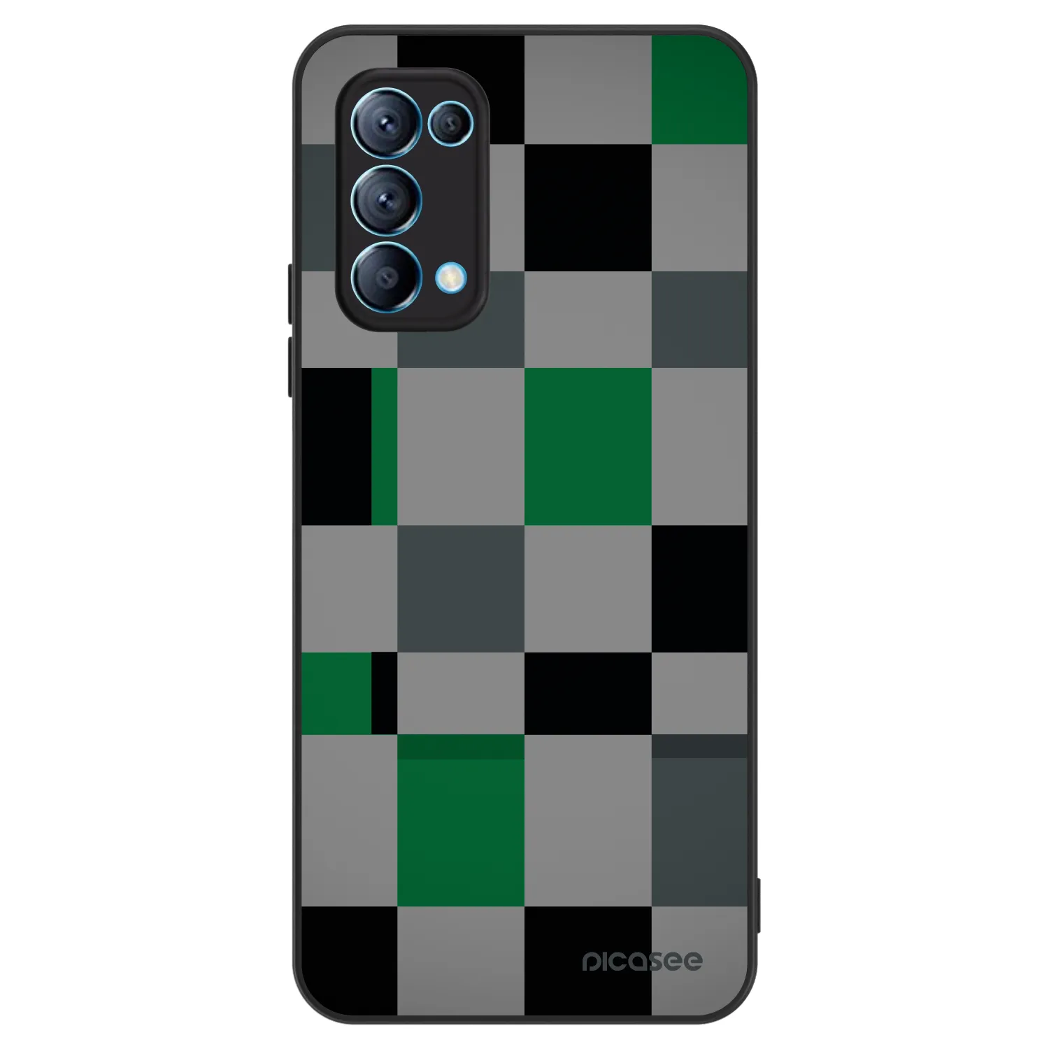 Picasee ULTIMATE CASE pro OPPO Reno 5 5G - Block Grid