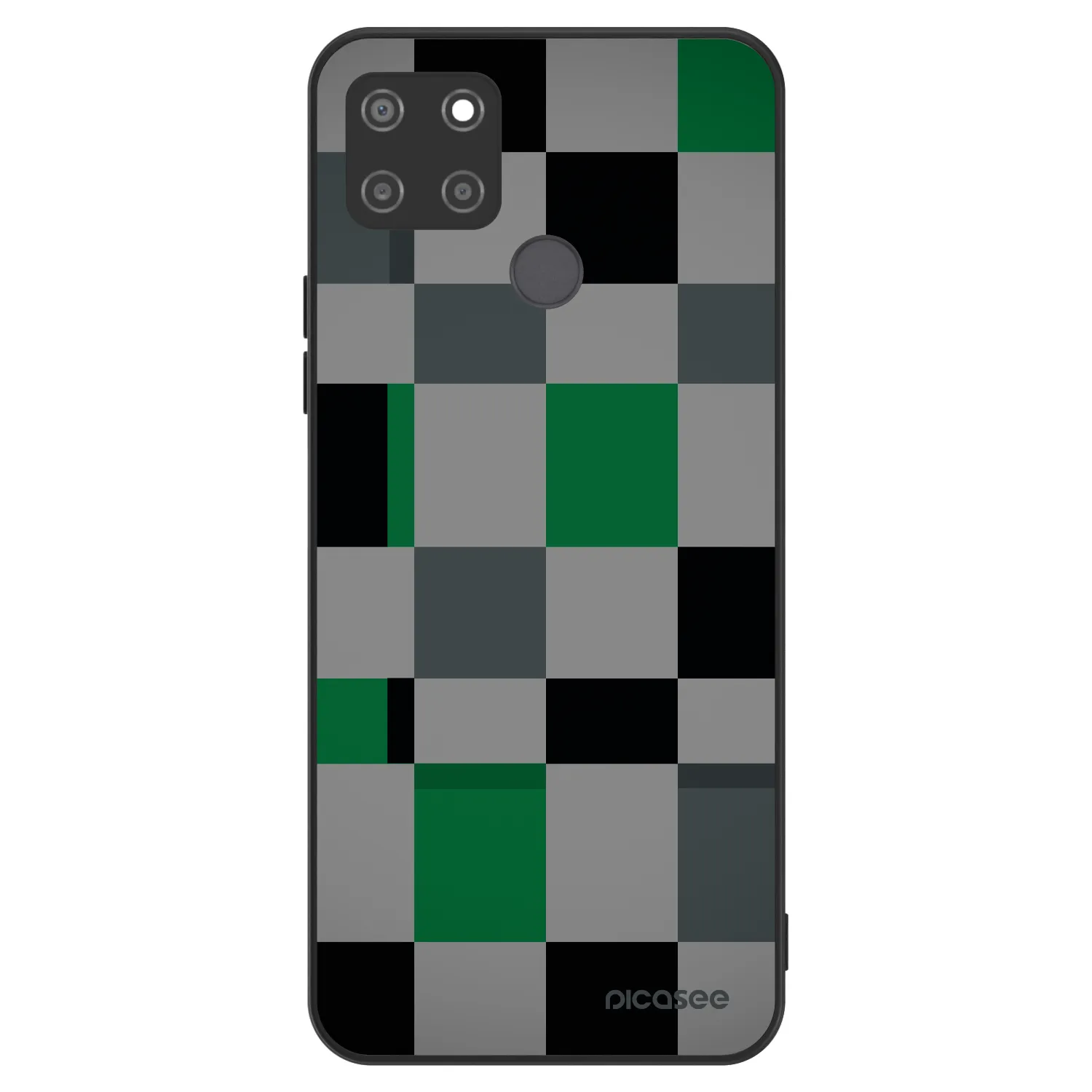 Picasee ULTIMATE CASE pro Realme C21Y - Block Grid