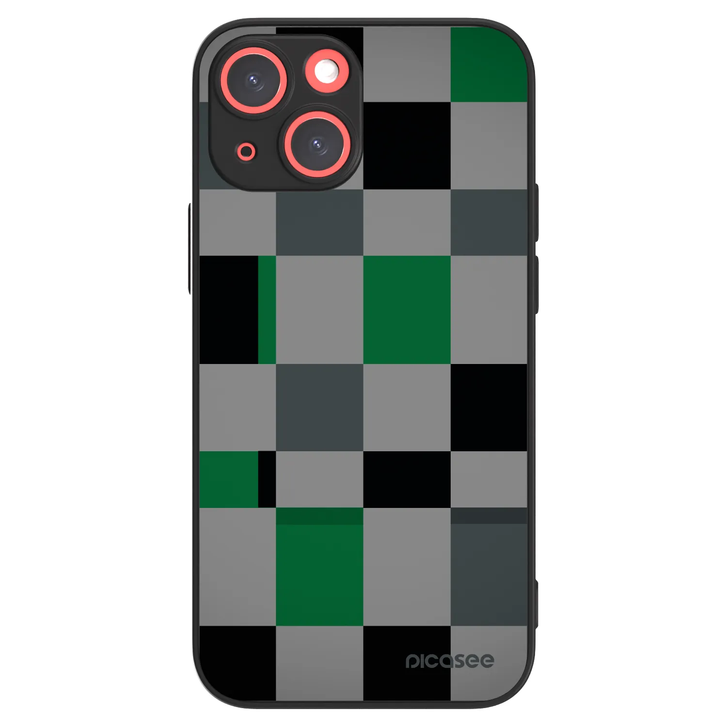 Picasee ULTIMATE CASE MagSafe pro Apple iPhone 13 mini - Block Grid