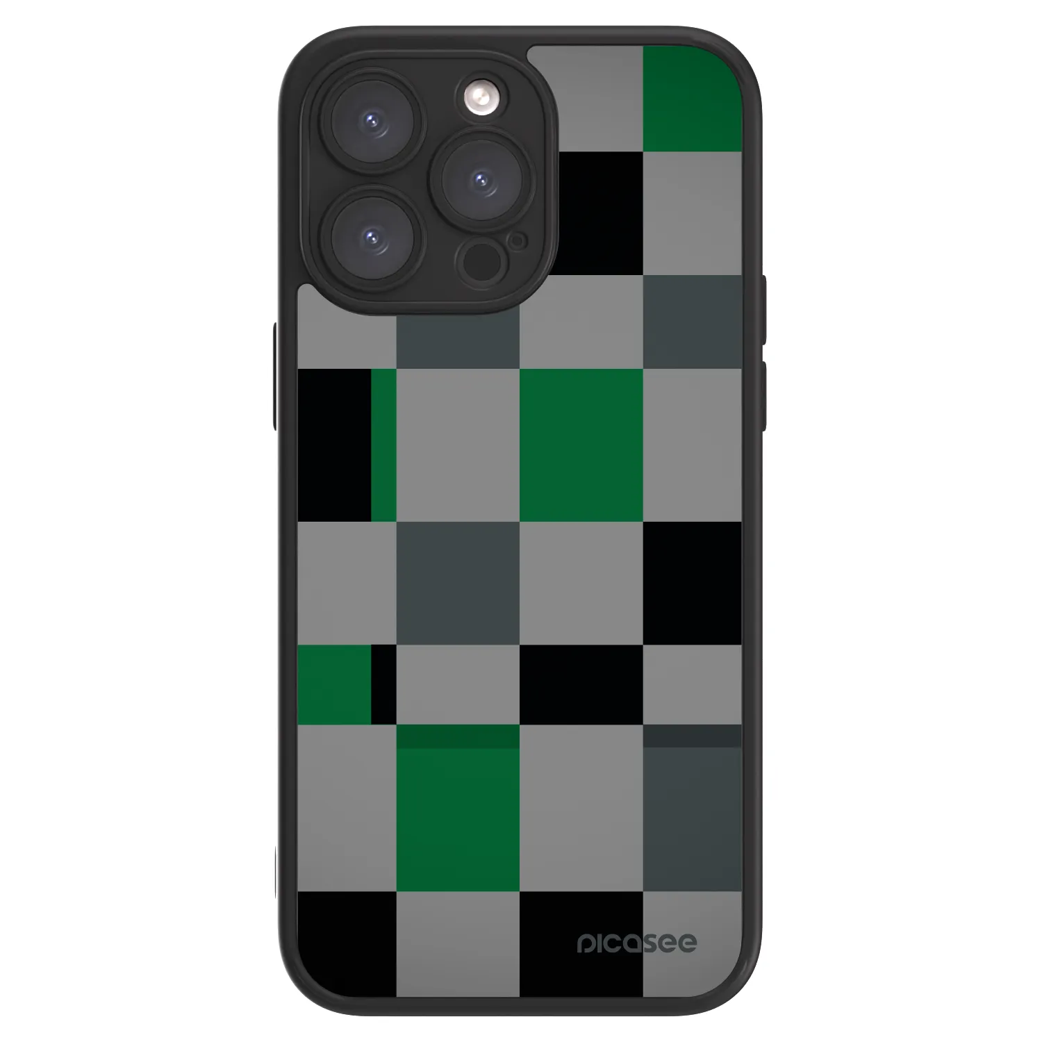 Picasee ULTIMATE CASE pro Apple iPhone 15 Pro Max - Block Grid