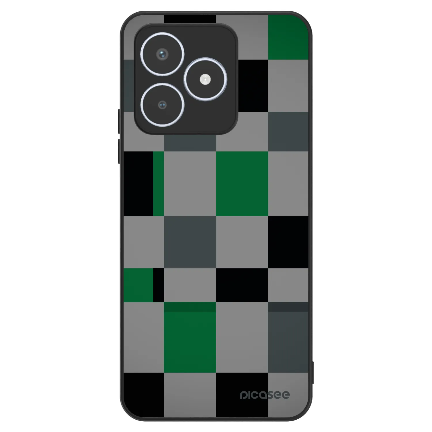 Picasee ULTIMATE CASE pro Realme C53 - Block Grid