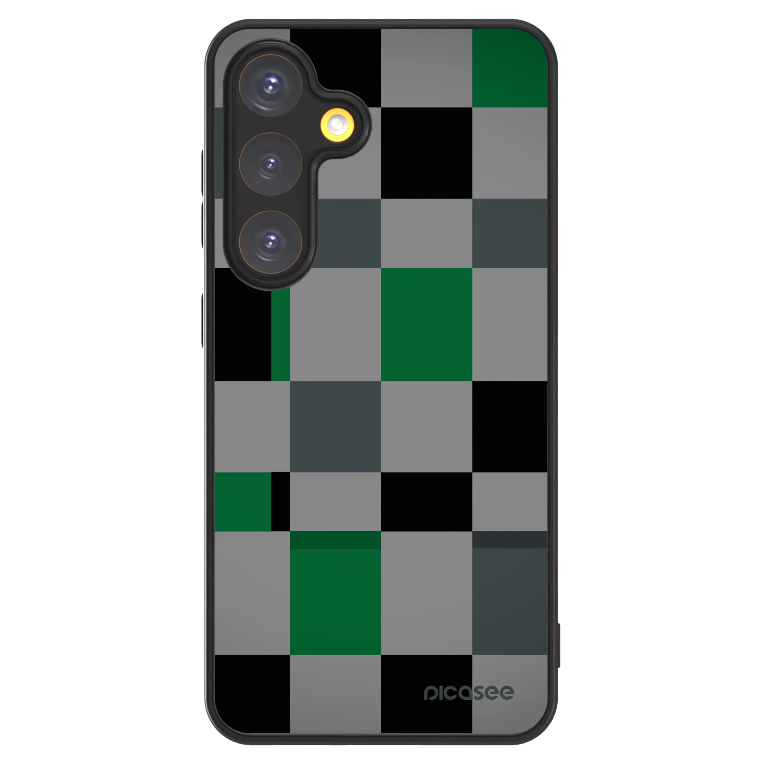Picasee ULTIMATE CASE PowerShare pro Samsung Galaxy S24 S921B 5G - Block Grid