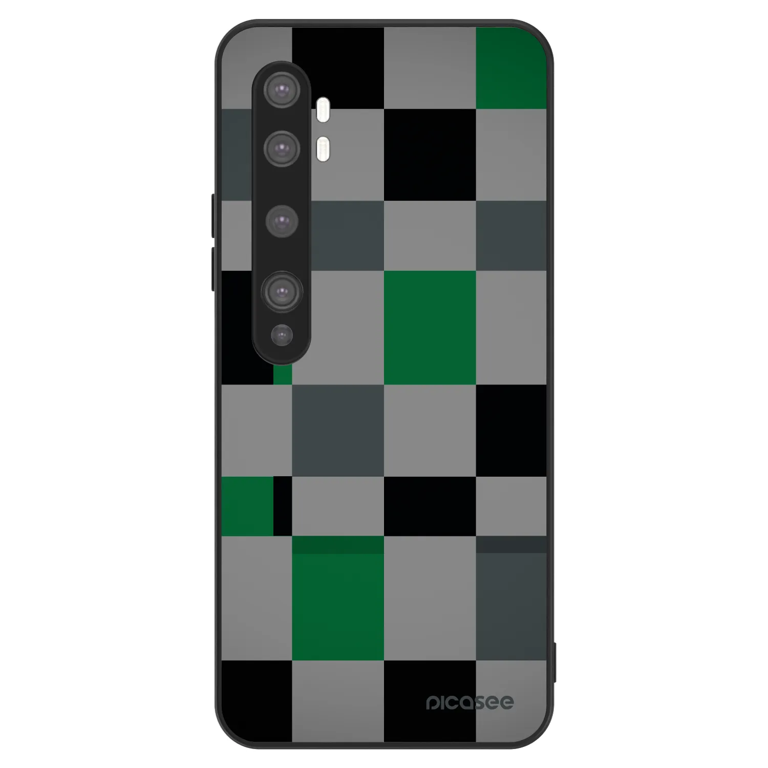 Picasee ULTIMATE CASE pro Xiaomi Mi Note 10 (Pro) - Block Grid