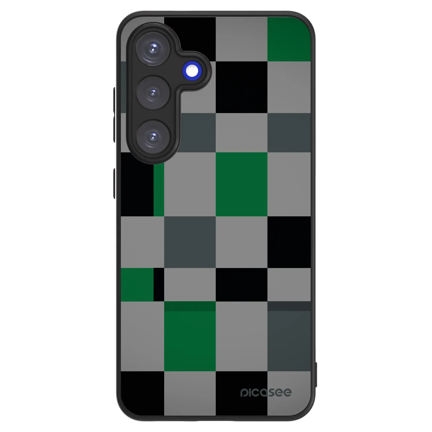 Picasee ULTIMATE CASE PowerShare pro Samsung Galaxy S25 5G - Block Grid