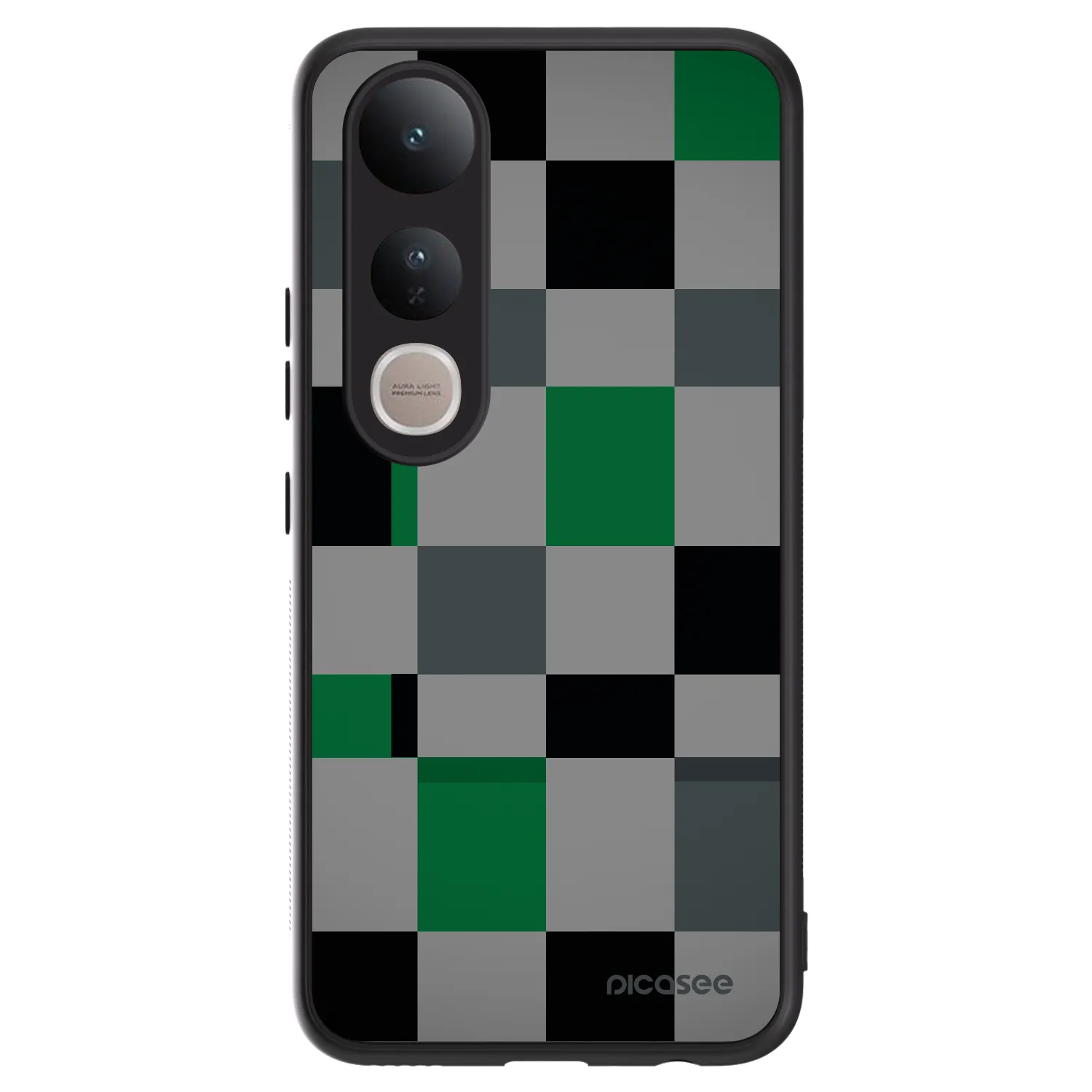 Picasee ULTIMATE CASE pro Vivo V50 Lite 5G - Block Grid