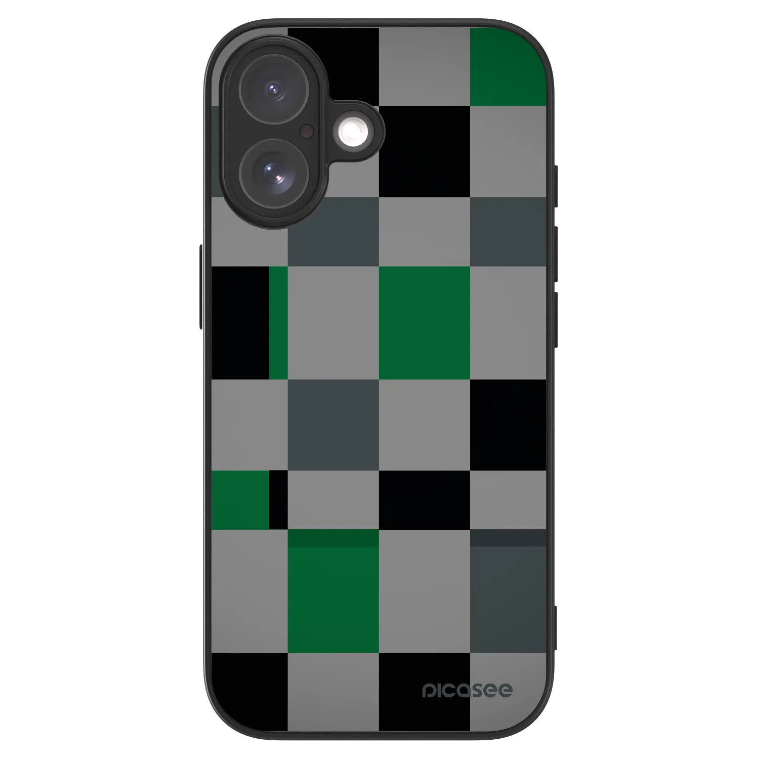 Picasee ULTIMATE CASE MagSafe pro Apple iPhone 17 - Block Grid