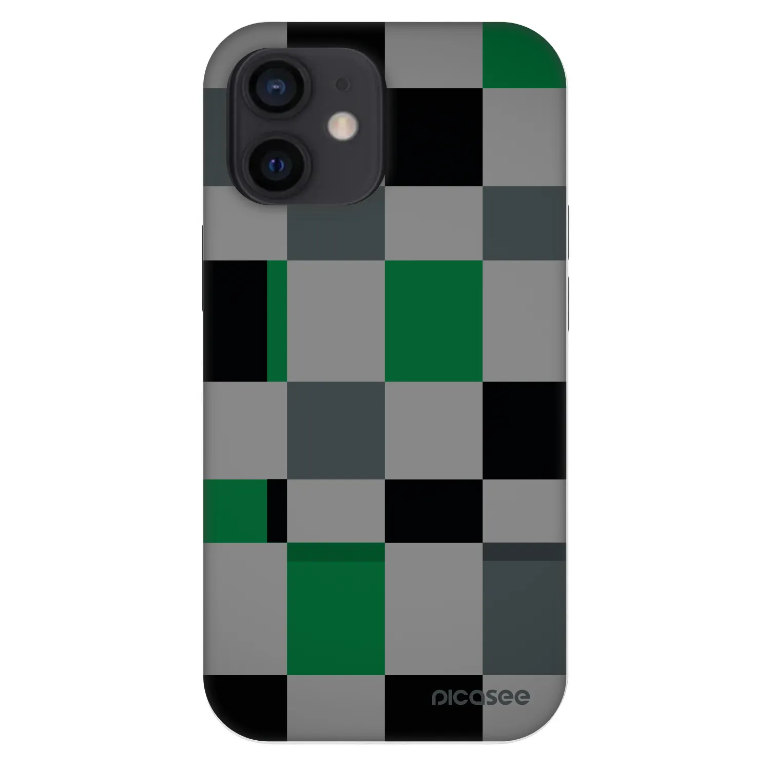 Picasee Fashion Case pro Apple iPhone 12 mini - Block Grid