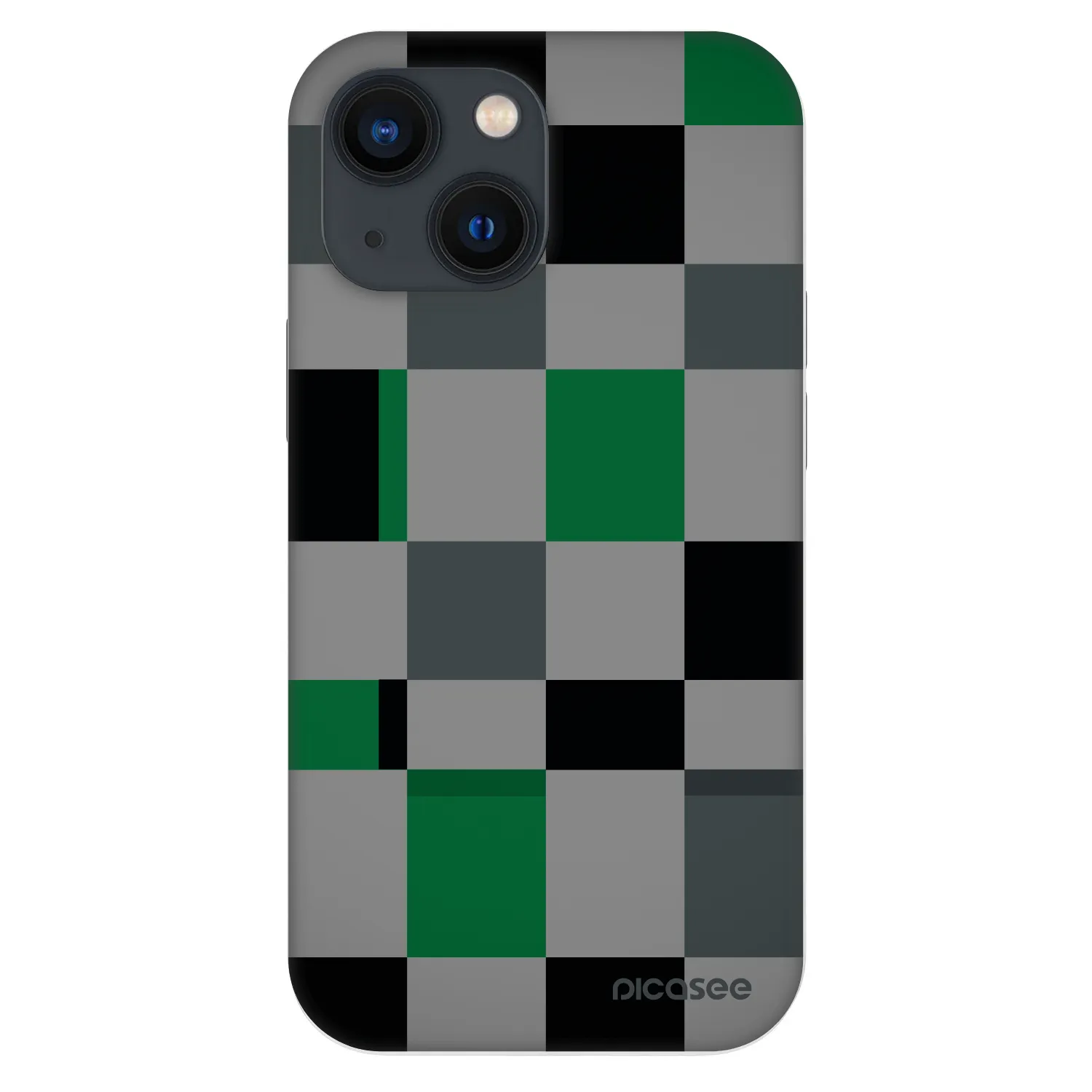 Picasee Fashion Case pro Apple iPhone 13 mini - Block Grid