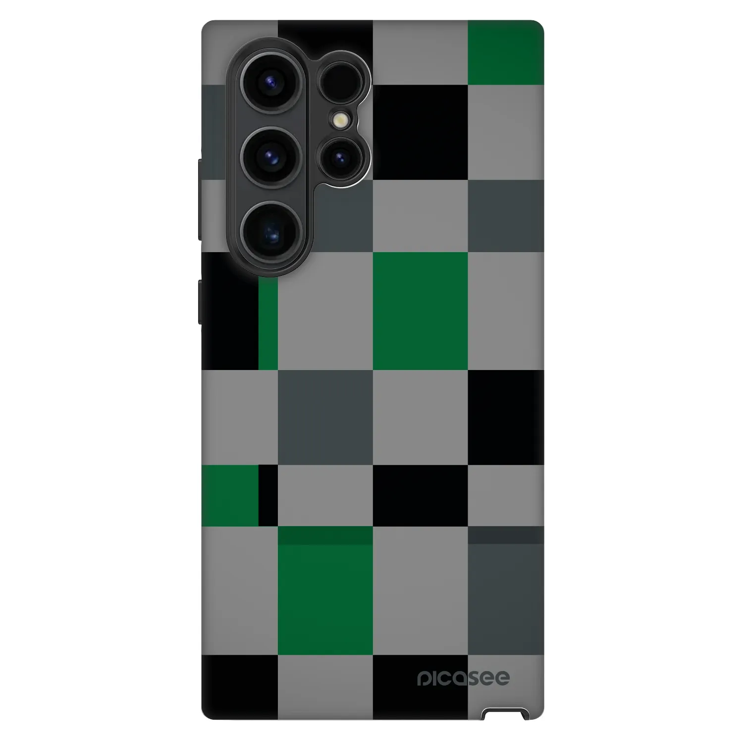 Picasee Fashion Case pro Samsung Galaxy S23 Ultra 5G - Block Grid