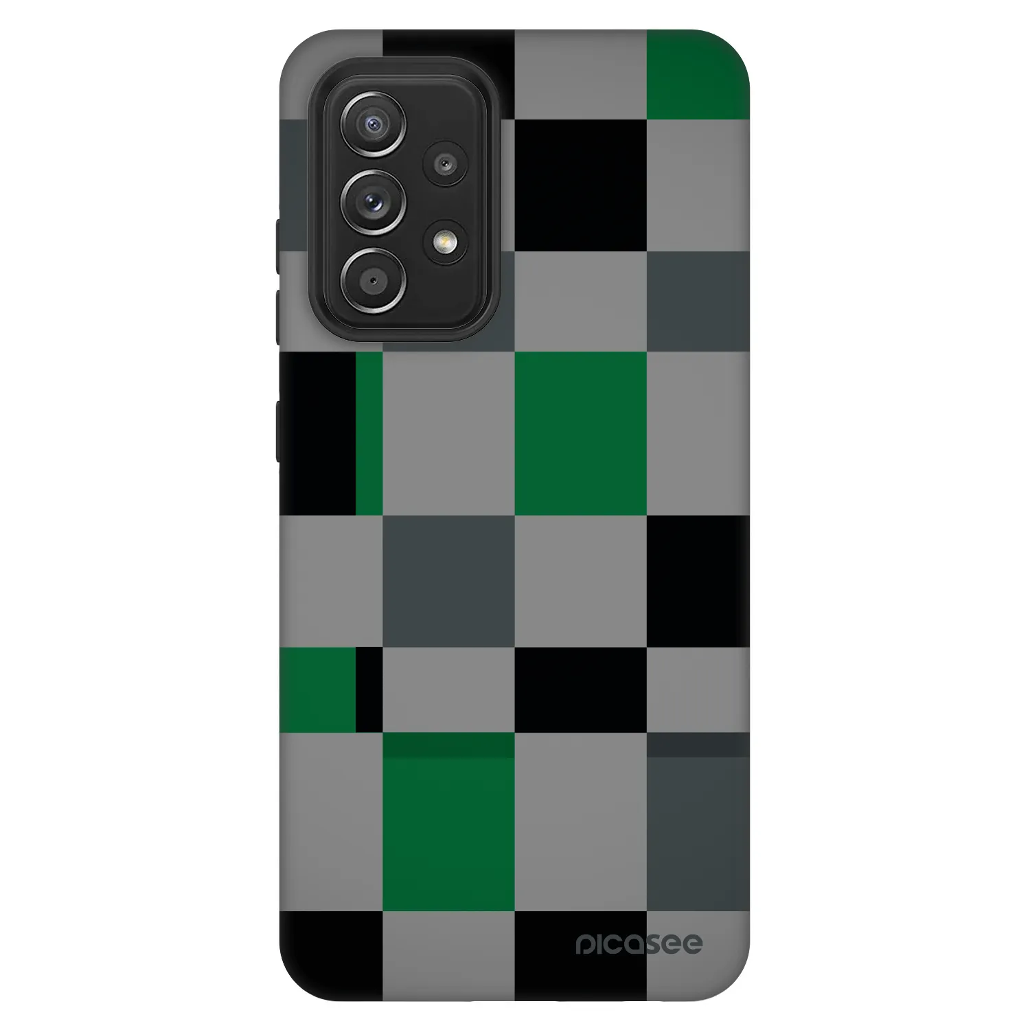 Picasee Fashion Case pro Samsung Galaxy A52s 5G A528B - Block Grid