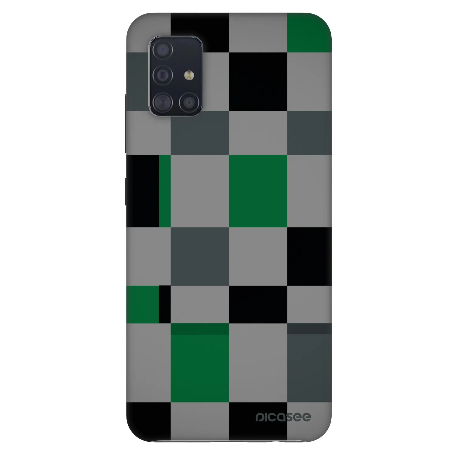 Picasee Fashion Case pro Samsung Galaxy A51 A515F - Block Grid