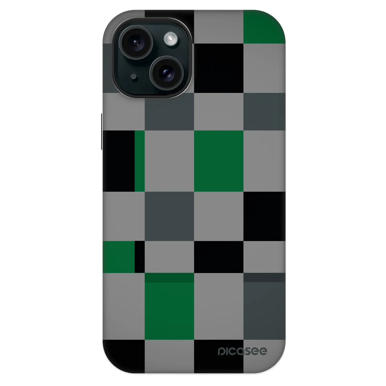 Picasee Fashion Case MagSafe Apple iPhone 13 - Block Grid