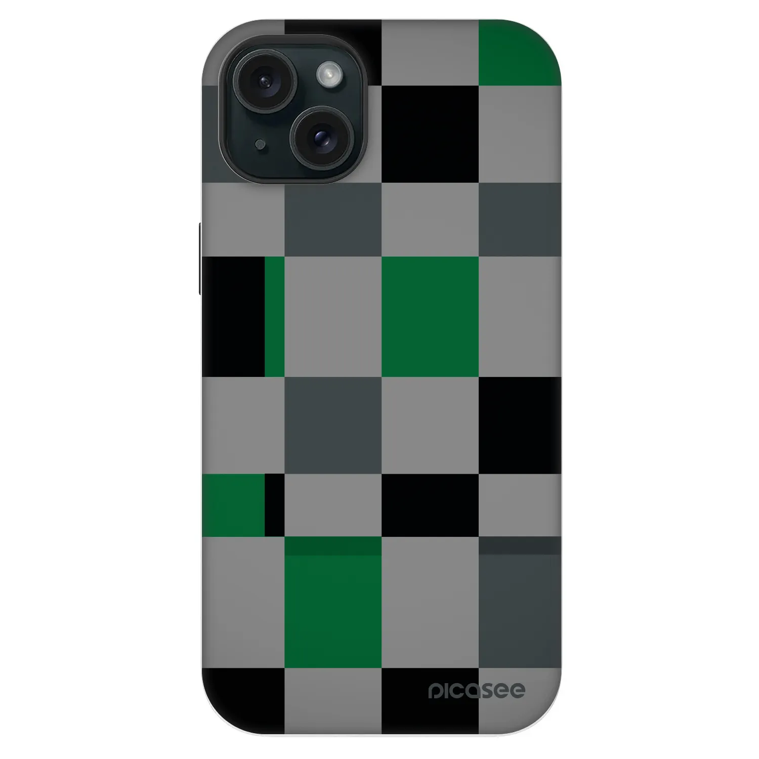 Picasee Fashion Case MagSafe Apple iPhone 14 Plus - Block Grid