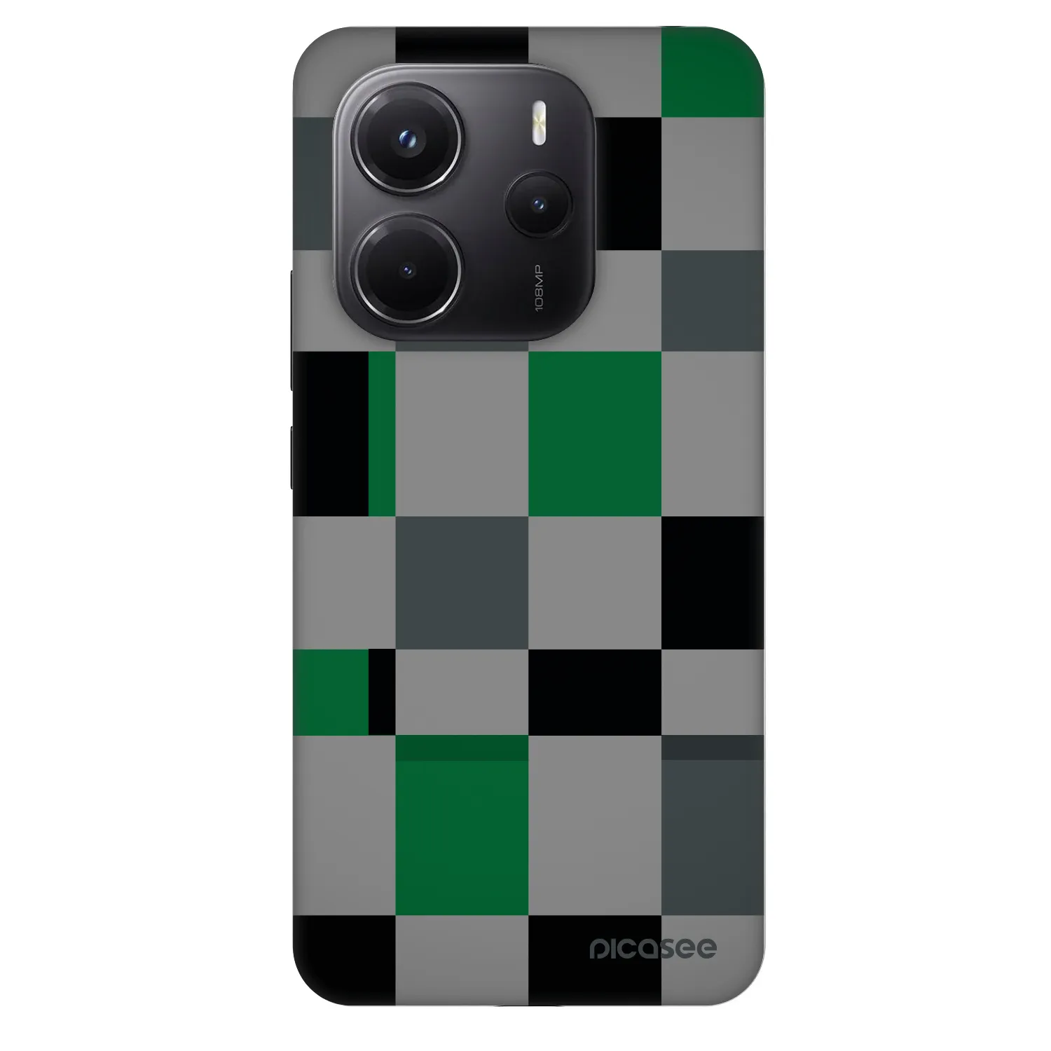 Picasee Fashion Case pro Xiaomi Redmi Note 14 4G - Block Grid
