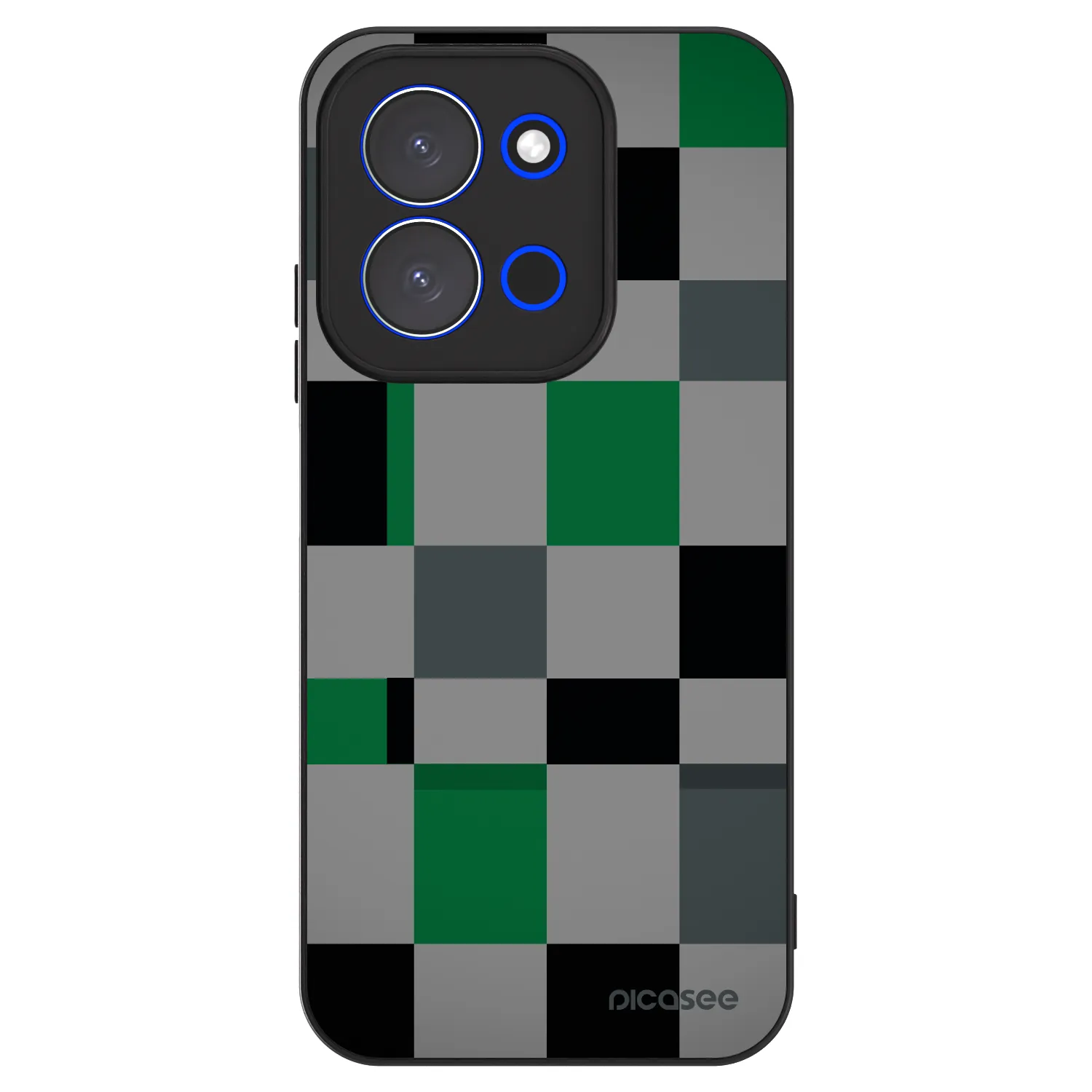Picasee ULTIMATE CASE pro Xiaomi Redmi 15C 4G - Block Grid