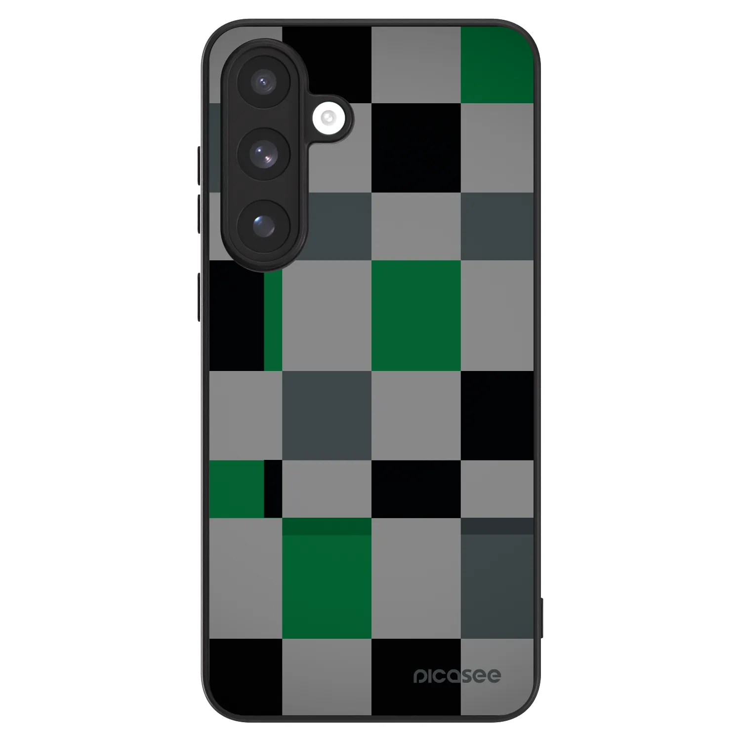 Picasee ULTIMATE CASE PowerShare pro Samsung Galaxy S25 FE 5G - Block Grid