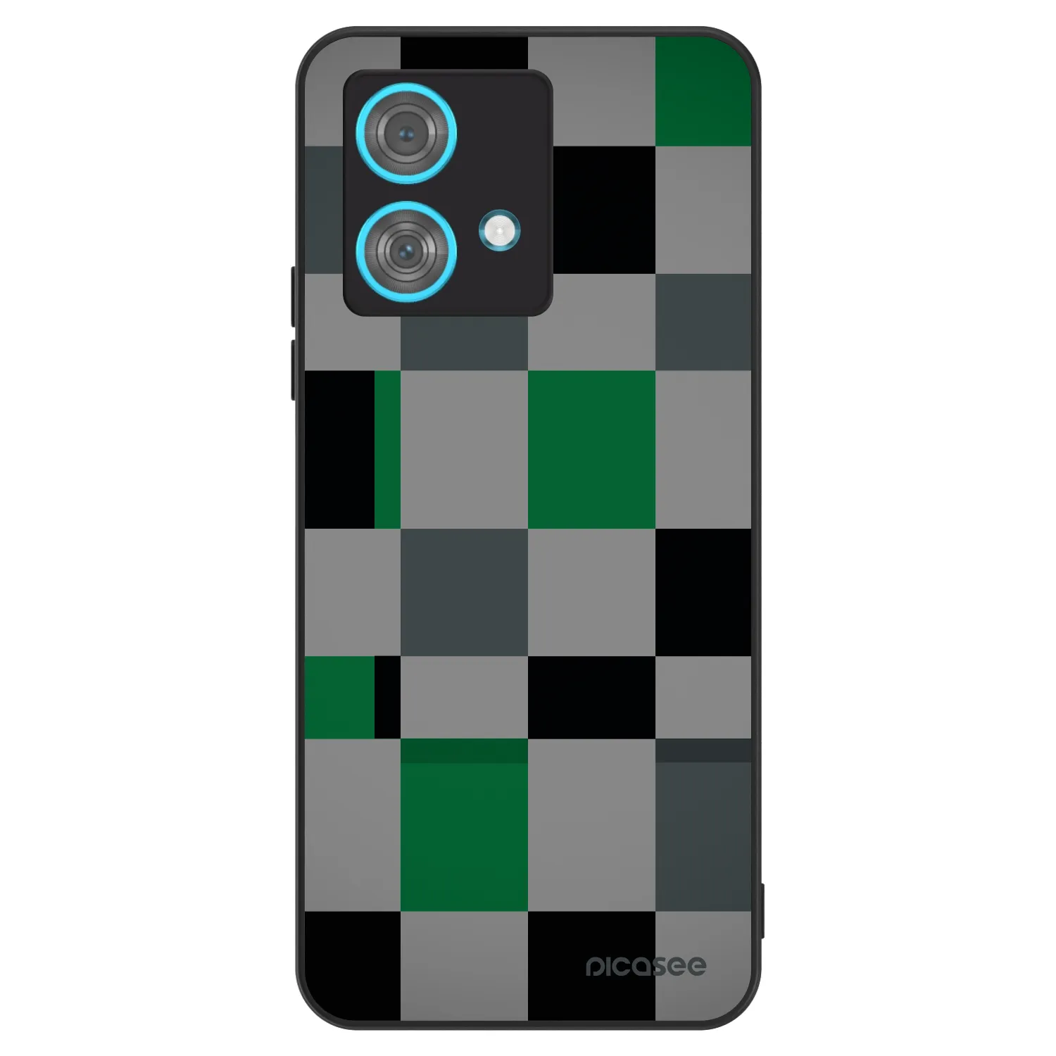 Picasee ULTIMATE CASE pro Motorola Edge 40 Neo - Block Grid