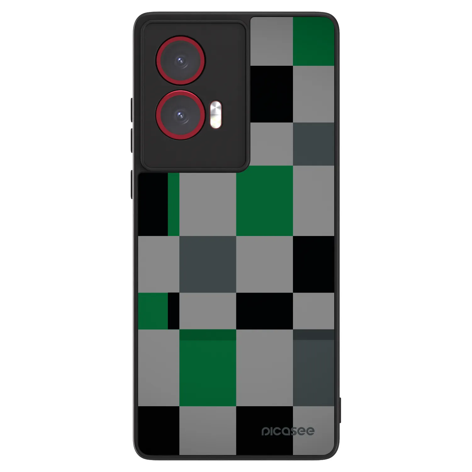 Picasee ULTIMATE CASE pro Motorola Edge 50 Fusion - Block Grid