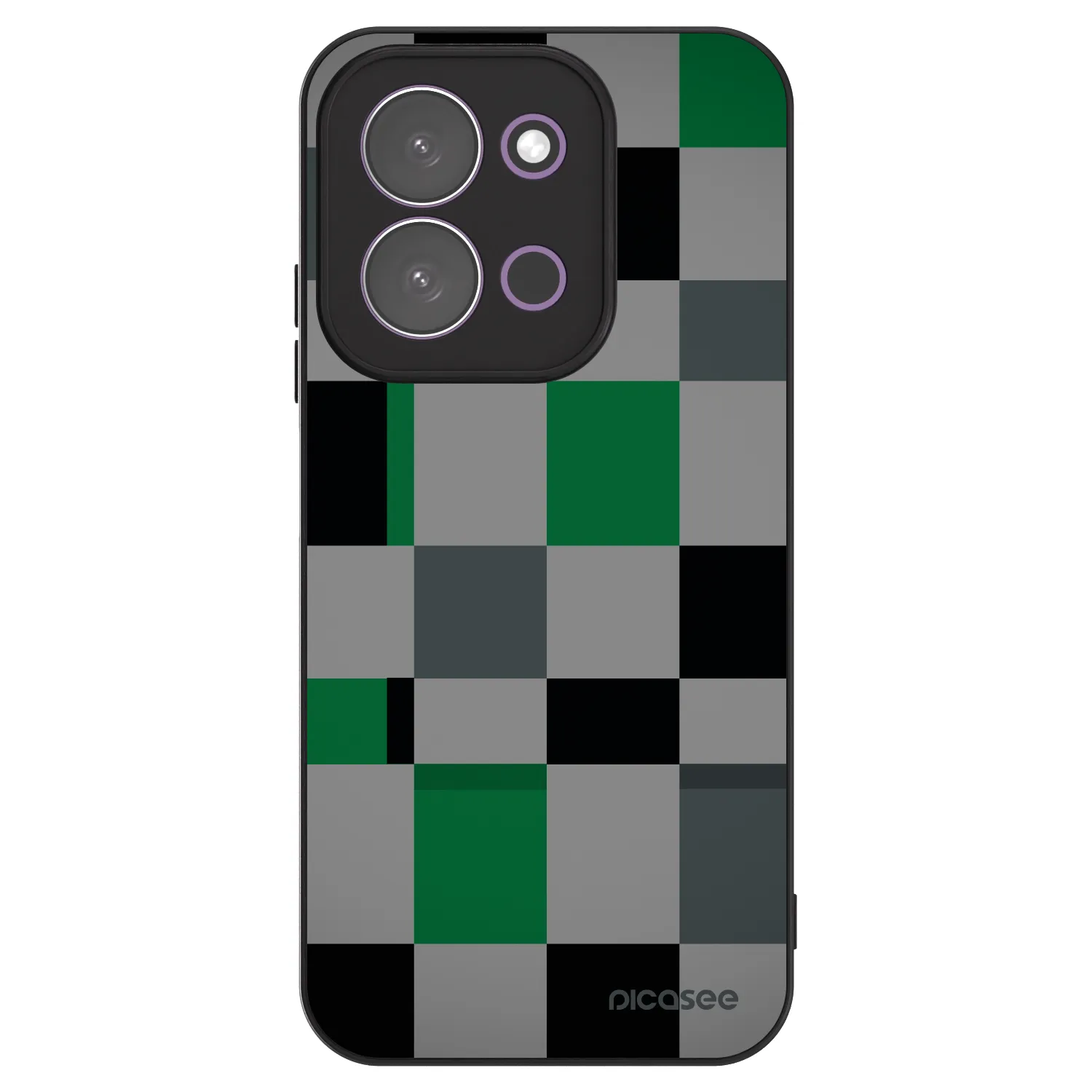 Picasee ULTIMATE CASE pro Xiaomi Redmi 15C 5G - Block Grid