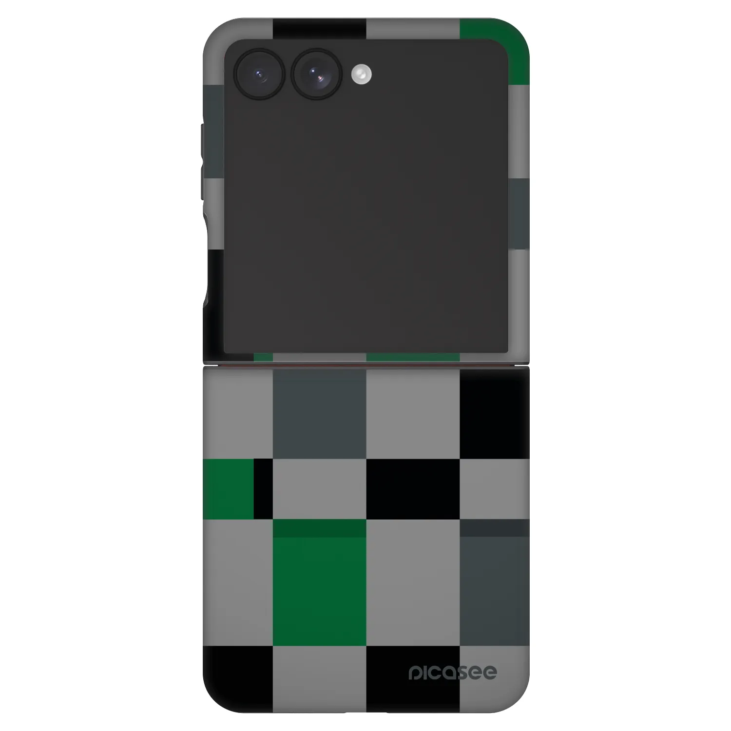 Picasee Fashion Case pro Samsung Galaxy Z Flip7 5G - Block Grid
