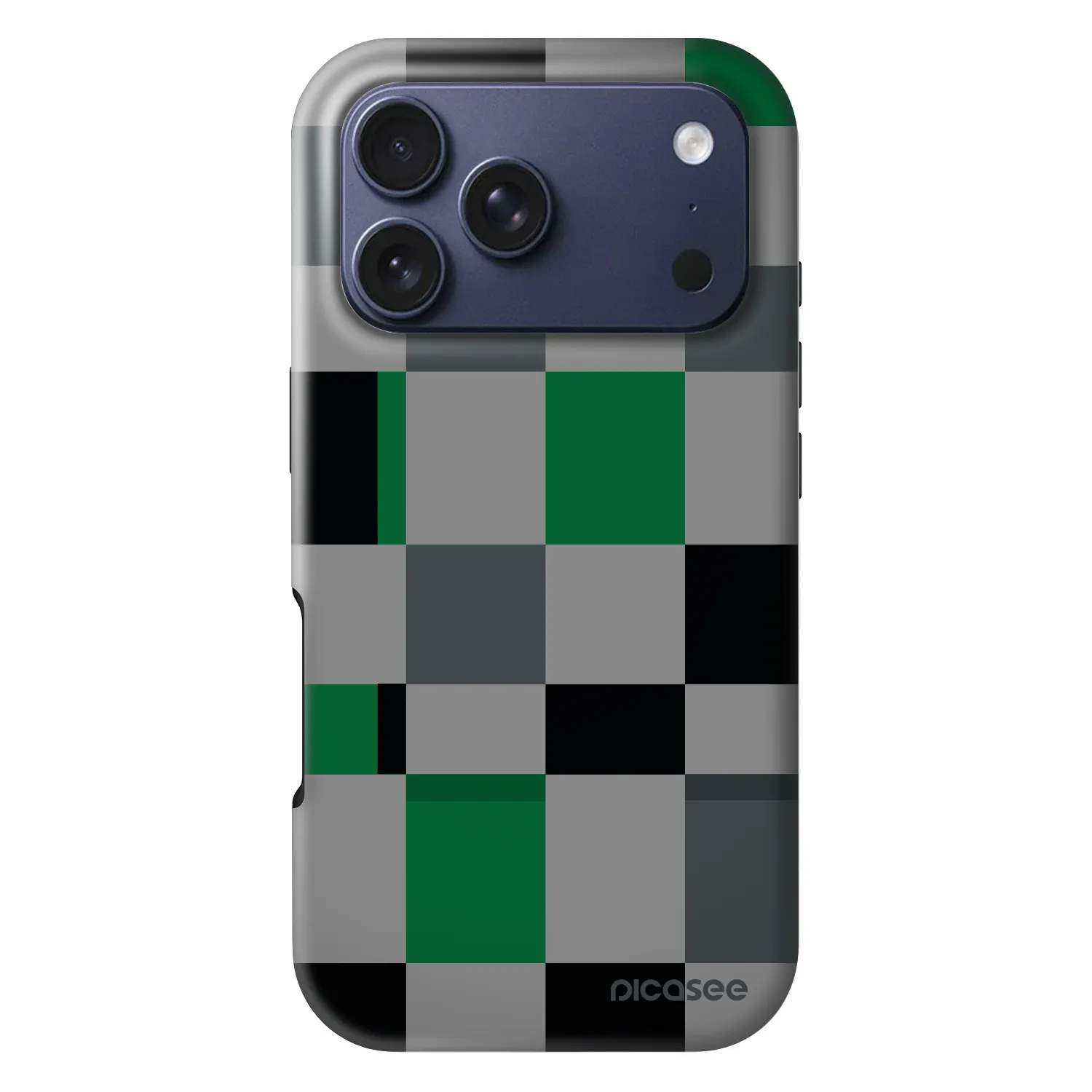 Picasee Fashion Case MagSafe Apple iPhone 18 Pro - Block Grid
