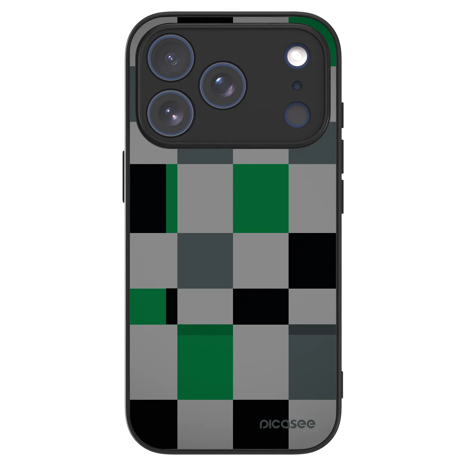 Picasee ULTIMATE CASE pro Apple iPhone 18 Pro - Block Grid