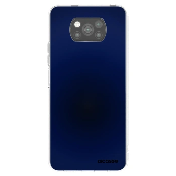 Picasee silikonový černý obal pro Xiaomi Poco X3 - Deep Ocean