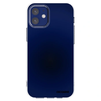 Picasee silikonový průhledný obal pro Apple iPhone 12 mini - Deep Ocean