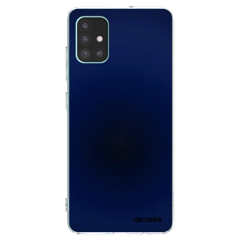 Picasee silikonový průhledný obal pro Samsung Galaxy M51 M515F - Deep Ocean
