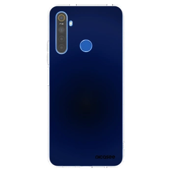 Picasee silikonový průhledný obal pro Realme 5 - Deep Ocean