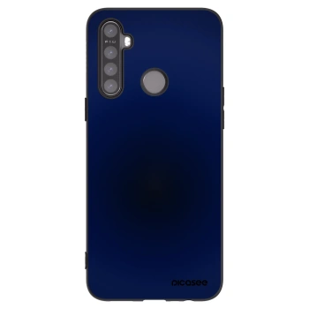 Picasee silikonový černý obal pro Realme 5 - Deep Ocean