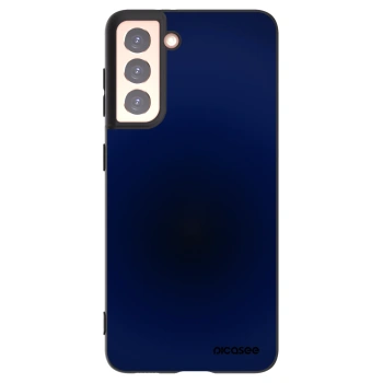 Picasee silikonový černý obal pro Samsung Galaxy S21 5G G991B - Deep Ocean