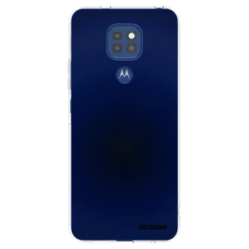 Picasee silikonový průhledný obal pro Motorola Moto G9 Play - Deep Ocean